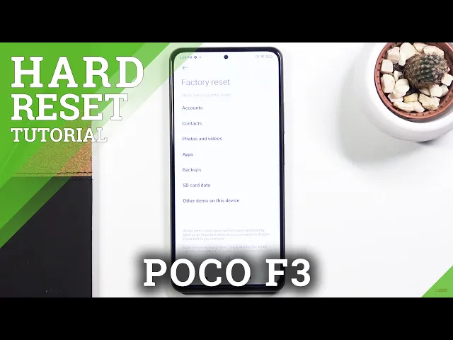Video thumbnail for How to Factory Reset XIAOMI Poco F3 – Erase Personal Data & Customized Settings