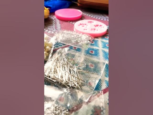 Video thumbnail for unboxing jewelry making material👩🔧#jewellery 👩🌾#daraz