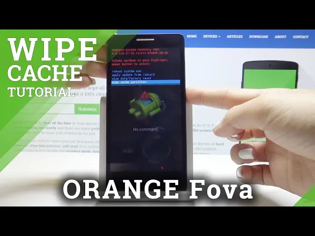 Video thumbnail for How to wipe cache partition in Orange Fova - Erase Cache Files