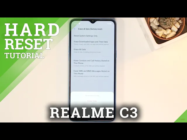 Video thumbnail for Hard Reset REALME C3 – Restore Defaults