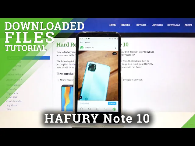 Video thumbnail for How to Download Pictures from Instagram in HAFURY Note 10 – Repost for Instagram