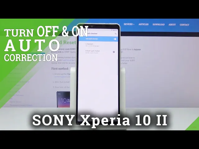 Video thumbnail for How to Enable Autocorrection in SONY Xperia 10 II – Text Correction