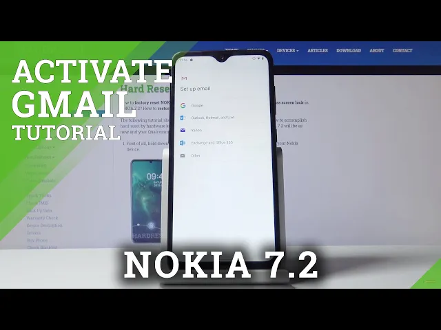 Video thumbnail for How to Activate Gmail in NOKIA 7.2 – Set Up Gmail Account