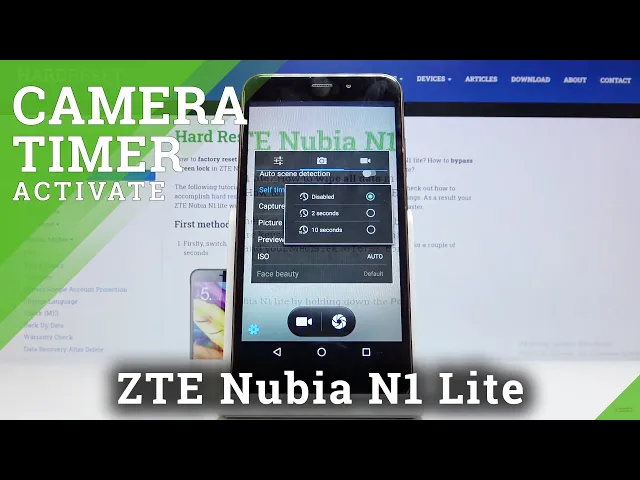 Video thumbnail for How to Set Camera Timer in ZTE Nubia N1 Lite – Activate Camera Countdown