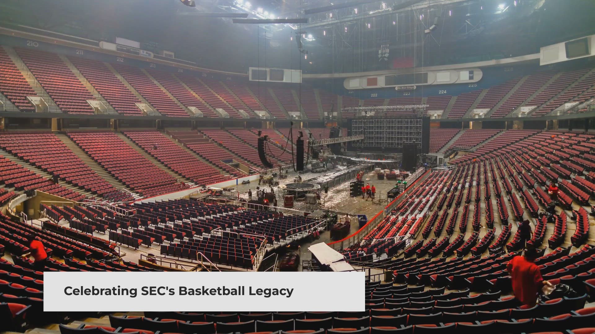 'Video thumbnail for The SEC Men's Basketball Tournament: A Showcase of Athletic Excellence'