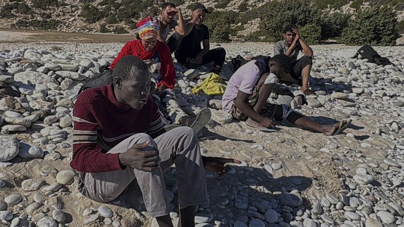 'Video thumbnail for Greek parliament passes new law toughening stance on failed asylum seekers'