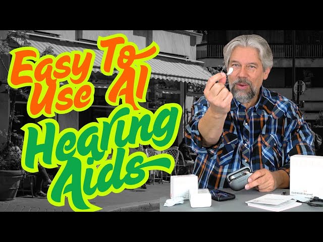 Video thumbnail for Champagne design? It's the ELEHEAR Beyond OTC Hearing Aid + Dry Box