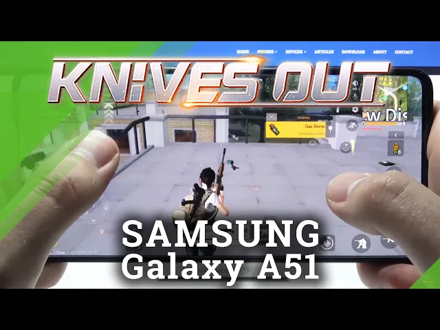 Video thumbnail for Knives Out in Samsung Galaxy A51 - Demonstration of Phone Performance