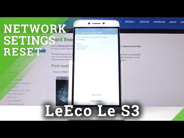 Video thumbnail for How to Reset Network Settings in LeEco Le S3 – Restore Connection Options