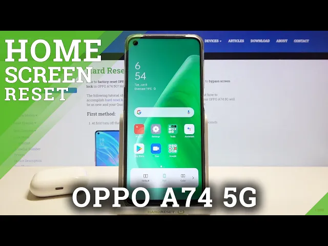Video thumbnail for How to Change Scroll Effect on Home Screen in OPPO A74 5G