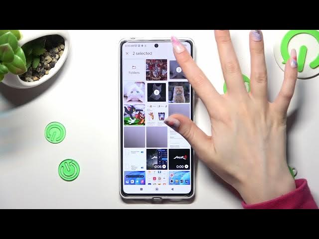 Video thumbnail for How to Add Media Files to a Text Message on a REDMI Note 12 Pro  - Attaching Video or Photo