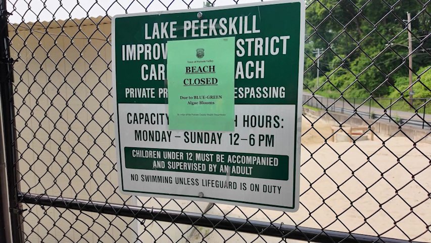 Video thumbnail for Multiple Putnam County beaches closed amidst elevated bacteria levels and/or harmful algae blooms