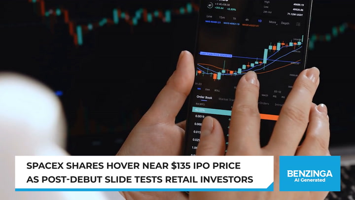 Video thumbnail for SpaceX Nears IPO Price