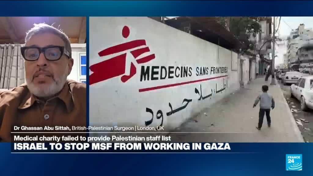 Video thumbnail for Israel to stop MSF work in Gaza: Destroying health system 'as a way of making Gaza uninhabitable’