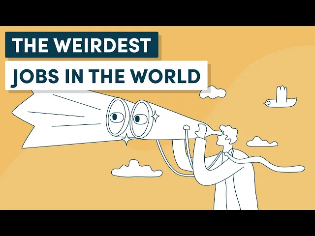 'Video thumbnail for The 10 Weirdest Jobs in the World and What They Pay'