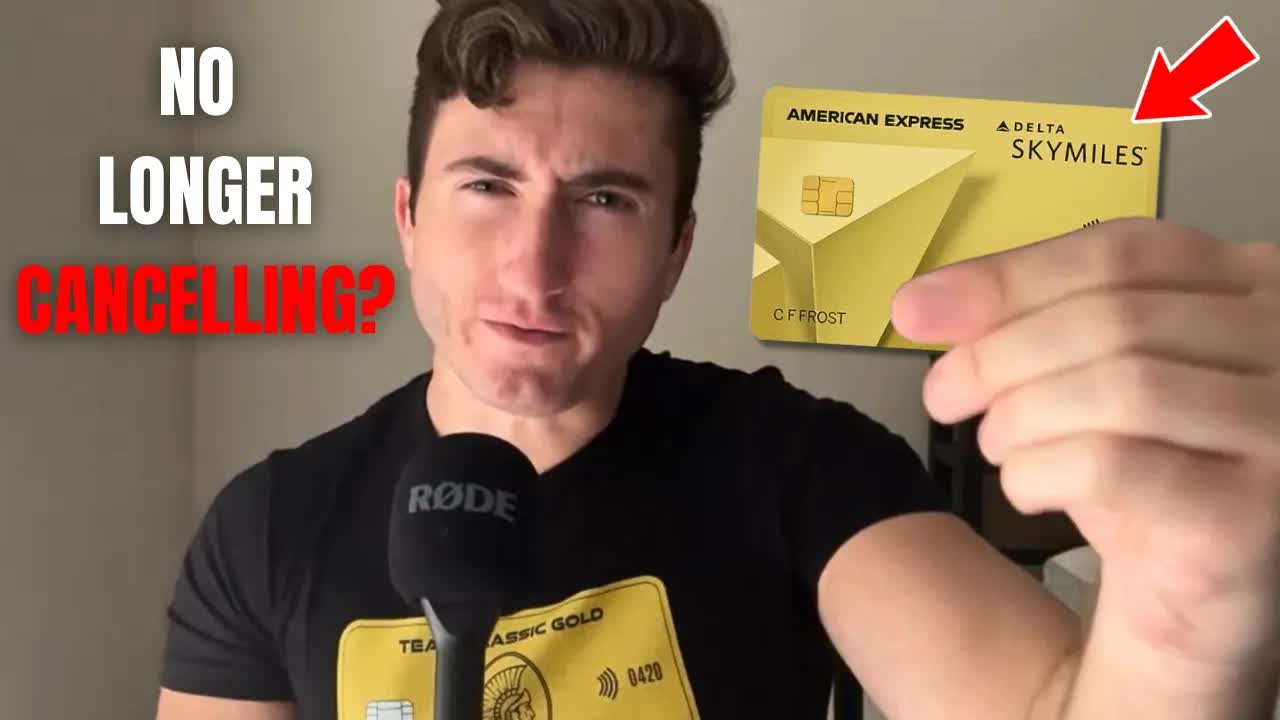 Video thumbnail for anthony venture: delta gold amex: why i kept it! annual fee review & benefits