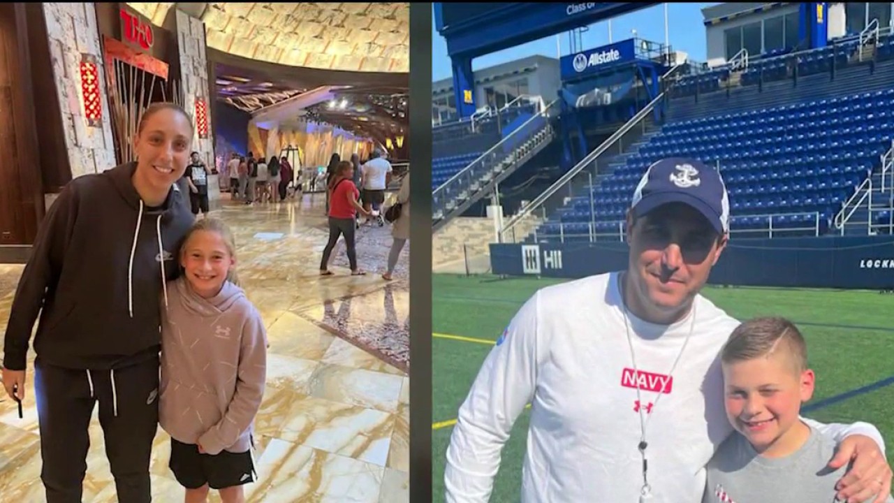 Video thumbnail for Middle school twins playing high school varsity sports