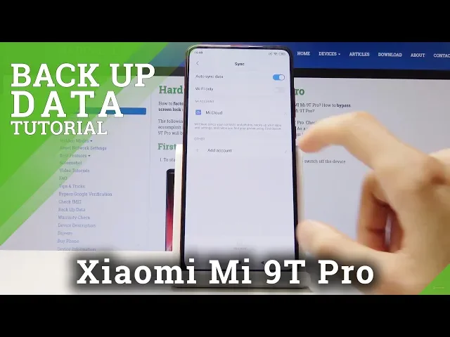 Video thumbnail for How to Turn on Google Backup on Xiaomi Mi 9T Pro - Google Backup Feature