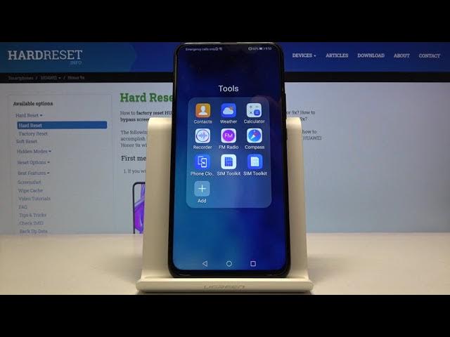 Video thumbnail for How to Record Sounds on HONOR 9X - Use Voice Recorder