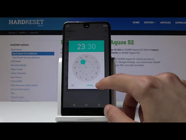Video thumbnail for How to Activate Do Not Disturb Mode in SHARP Aquos S2 - Mute Sounds