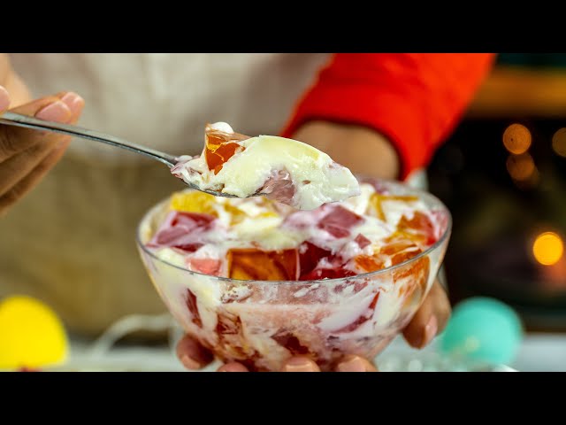 Video thumbnail for Mosaico de Gelatina: Receita Fácil, Cremosa e Colorida