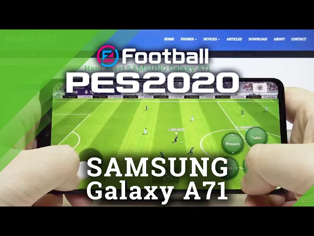 Video thumbnail for PES 2020 on Samsung A71 - Gamin Performance & Quality Checkup