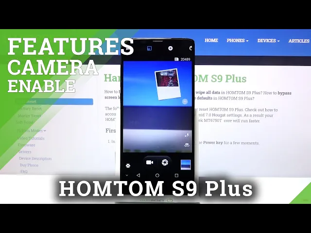 Video thumbnail for HOMTOM S9 Plus and All Camera Options - Camera Preview