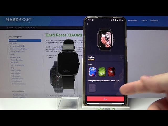 Video thumbnail for How to Add Customized Watch Faces in XIAOMI Amazfit GTS 2 – Home Screen Update
