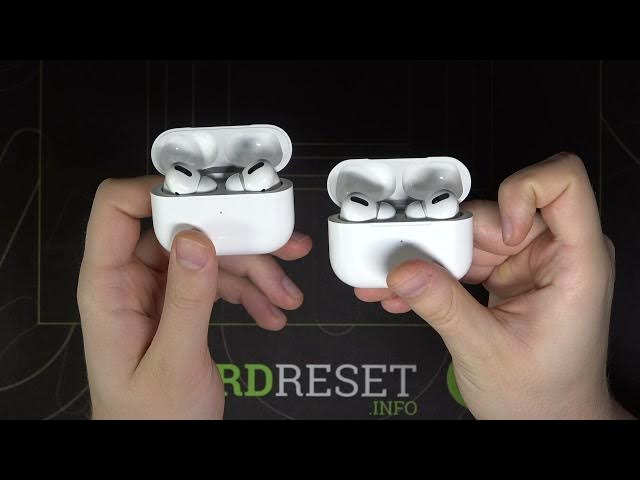 Video thumbnail for Real AirPods Pro vs Fake AirPods Pro – Differences / Quality Comparison