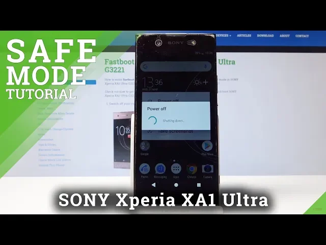 Video thumbnail for How to Enter Safe Mode in SONY Xperia XA1 - Diagnose System Issue