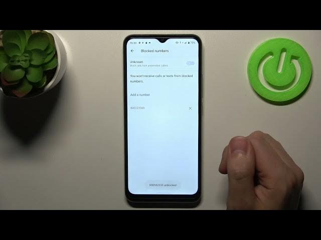 Video thumbnail for How to Unblock Number in REALME Narzo 50i Prime
