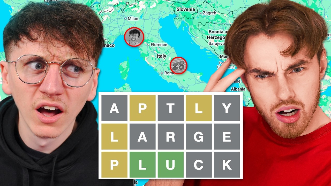 Video thumbnail for Geoguessr but you have to do the Wordle before you can guess