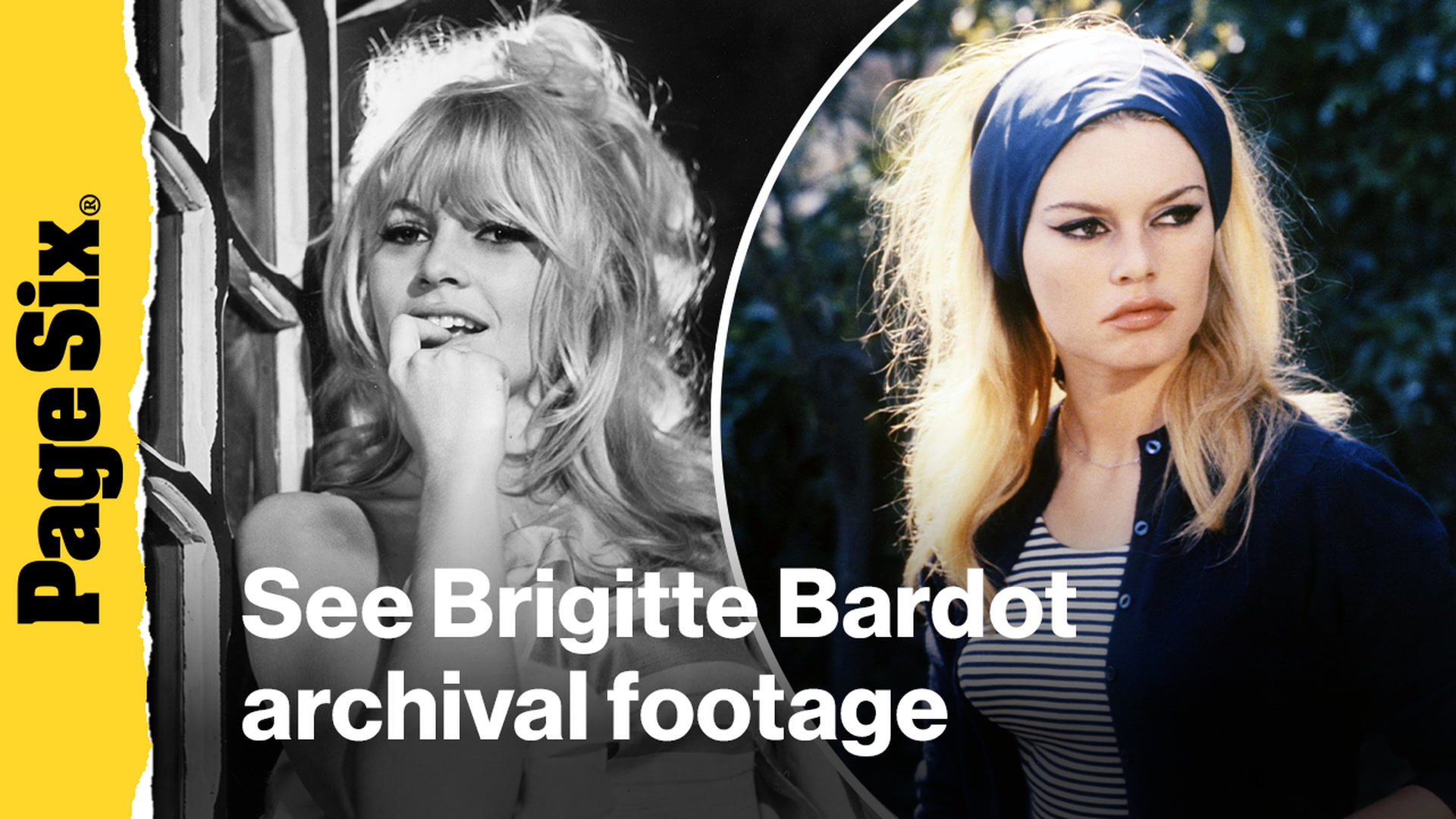 Video thumbnail for Brigitte Bardot dies at 91: See archival footage of the French actress and sex symbol