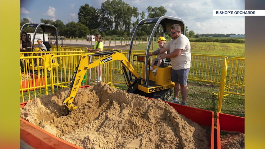 Video thumbnail for Bishop's Orchards in Guilford has fun on the farm for the whole family