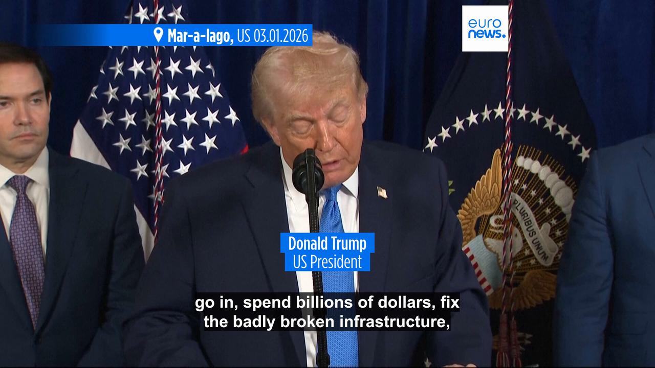 Video thumbnail for Trump administration short on details after asserting it will 'run' Venezuela