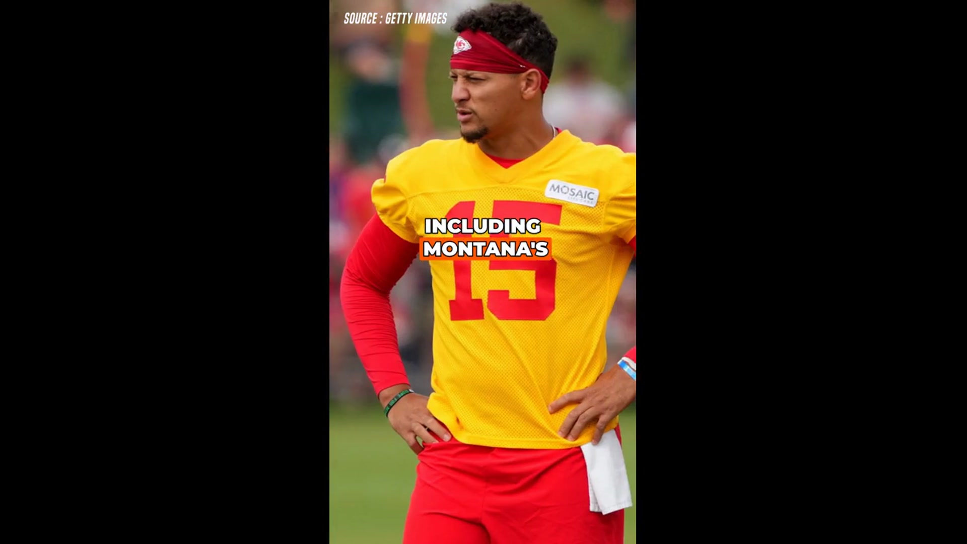 'Video thumbnail for Joe Montana Snubs Patrick Mahomes From Top QB List'