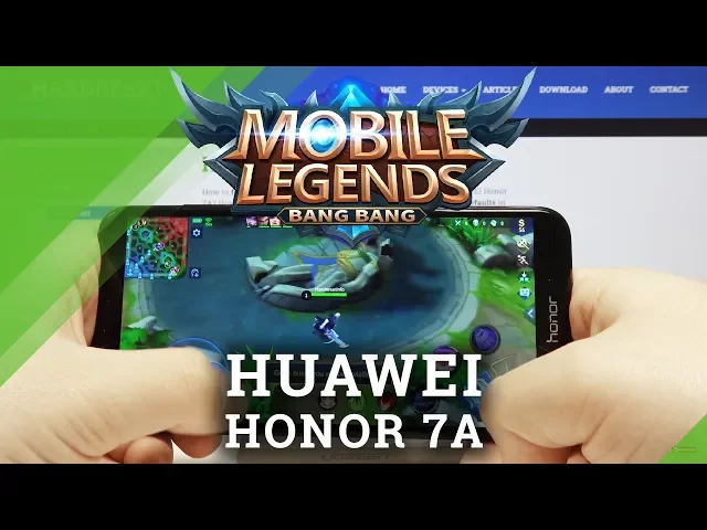 Video thumbnail for TEST Mobile Legends on HUAWEI Honor 7A – Checkup Performance