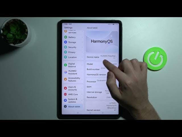 Video thumbnail for How to Check Device Model on HUAWEI MATEPAD 11 - Find Device Model