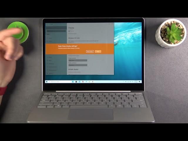 Video thumbnail for How to Change Display Resolution & Orientation on MICROSOFT Surface Laptop Go – Display Settings