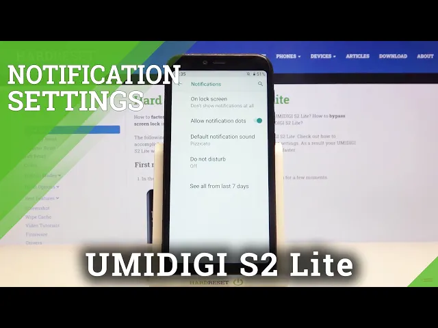Video thumbnail for How to Turn On / Off App Notifications in Umidigi S2 Lite – Personalize Notifications