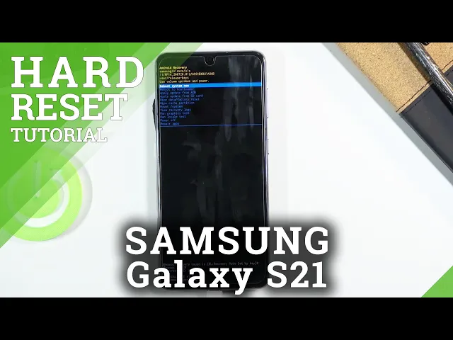 Video thumbnail for How to Hard Reset SAMSUNG Galaxy S21 - Bypass Screen Lock | Wipe Data by Recovery Mode