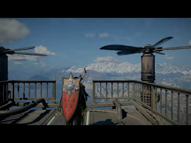 Video thumbnail for Crimson Desert - Ch 11: Fortress Keys: Storm Crusher: Kliff Jumps From Marni Copter To His Doom