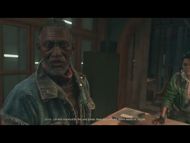 Video thumbnail for Dying Light: The Beast - Power Gambit: Craft Flamethrower and Talk To The Sheriff and Jacob Cutscene