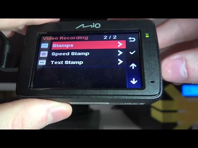 Video thumbnail for How To Add & Remove Recording Stamps In Mio MiVue 731