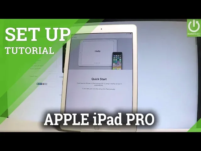 Video thumbnail for APPLE iPad Pro 2017 Set Up / Activation of iPad / Configuration