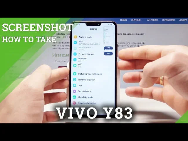 Video thumbnail for How to Capture Screen in VIVO Y83 - Take & Save Screenshot