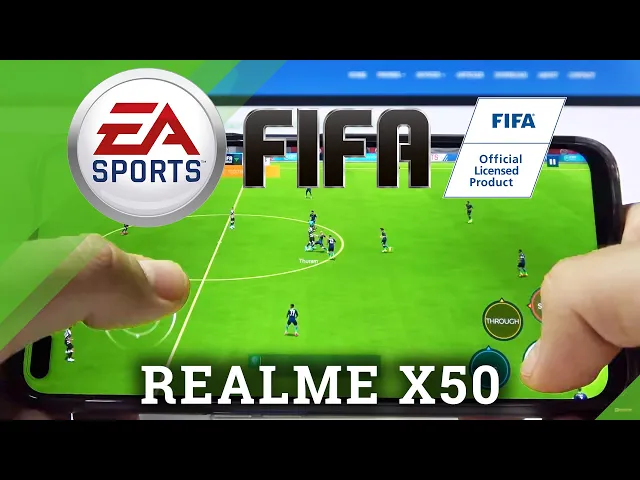 Video thumbnail for FIFA Mobile on REALME X50 – Gaming Quality