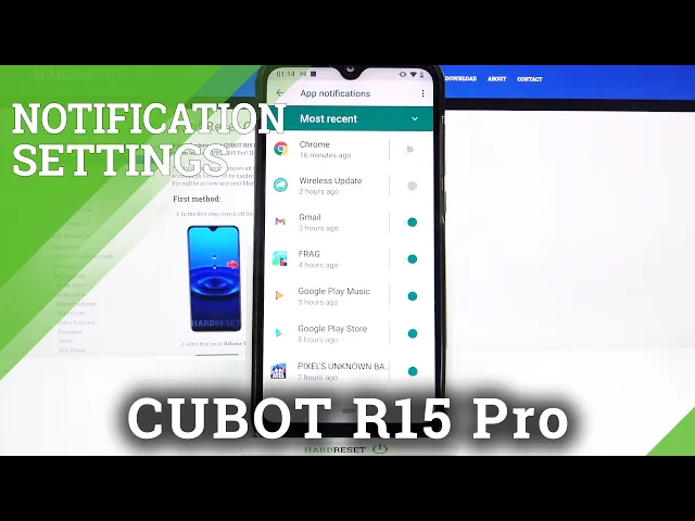 Video thumbnail for Customize Notifications - CUBOT R15 Pro & Notifications Settings