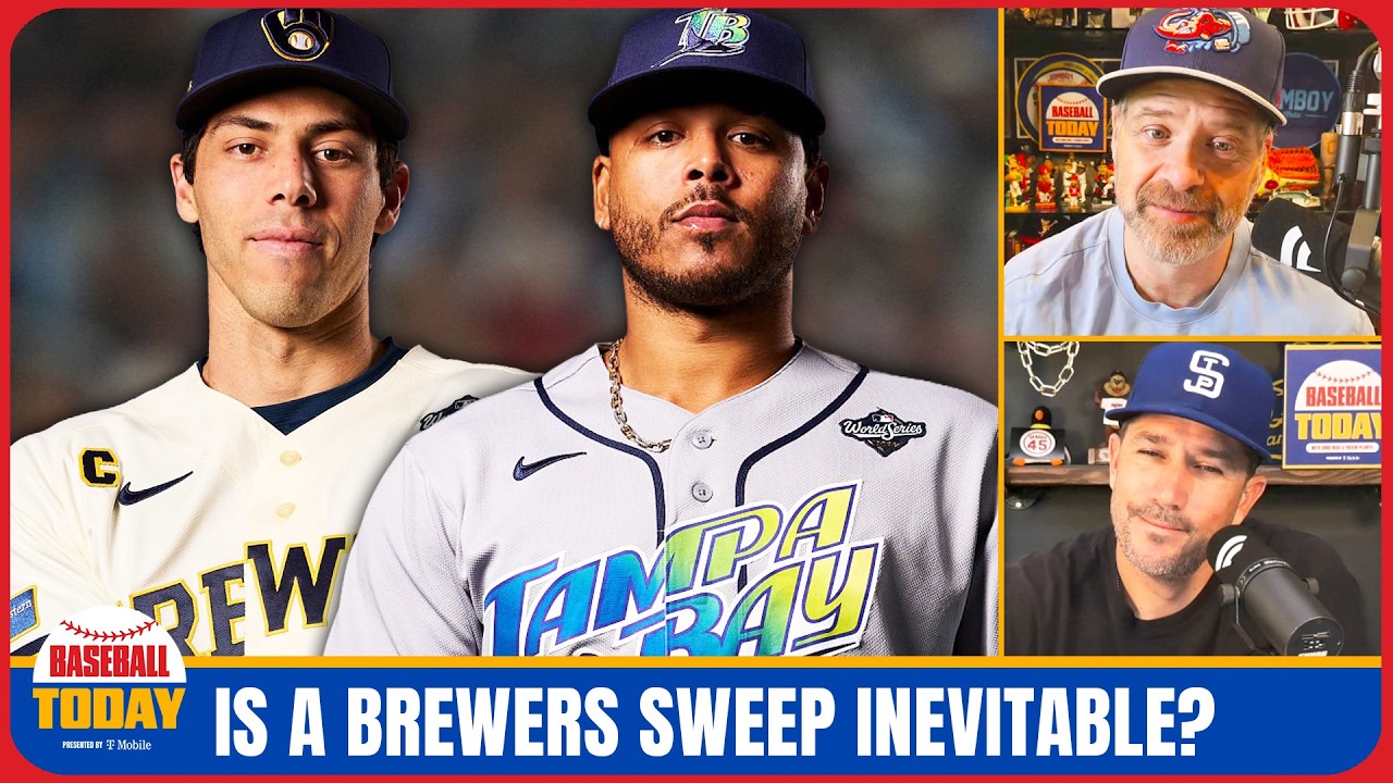 Video thumbnail for Is a Brewers World Series SWEEP inevitable? | Baseball Today