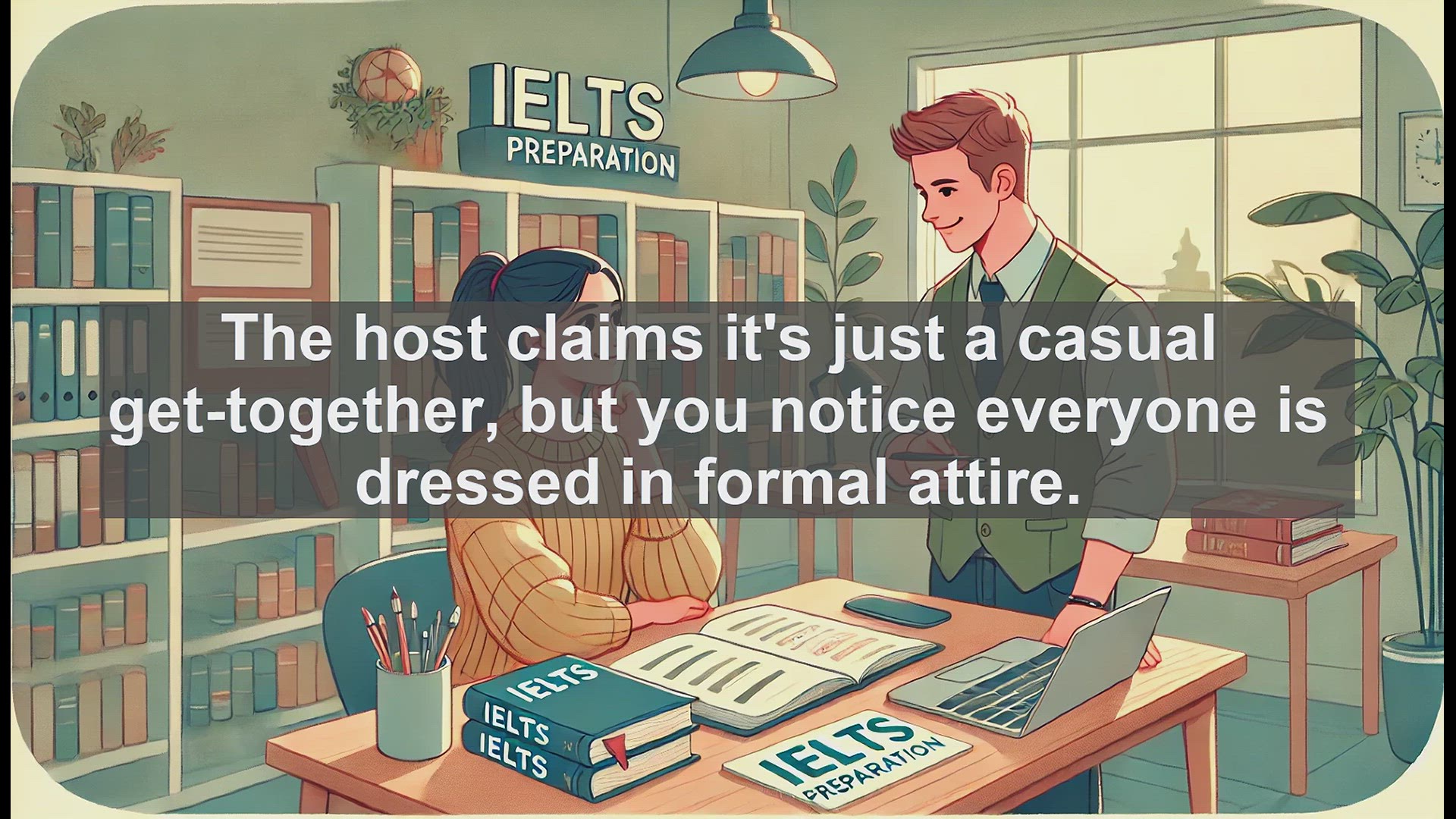 'Video thumbnail for 2500 Must Know IELTS 6.5 Vocabulary - Understanding 'Ostensibly': A Key Word for IELTS Success'